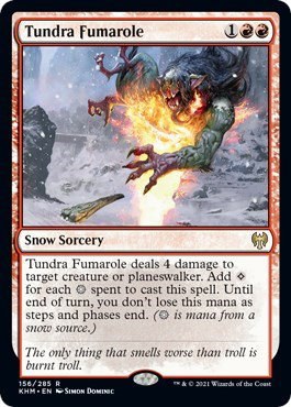 Tundra Fumarole - Foil