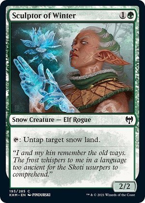 Sculptor of Winter - Foil