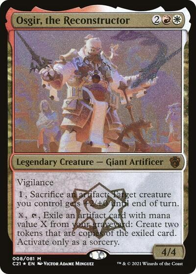 Osgir, the Reconstructor (Display Commander) - Thick Stock - Display Commander