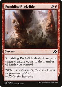 Rumbling Rockslide - Foil