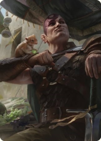 Minsc & Boo, Timeless Heroes Art Card