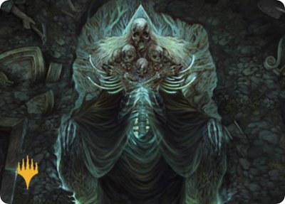 Myrkul, Lord of Bones Art Card - Gold Stamped