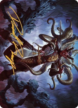 Zevlor, Elturel Exile Art Card - Gold Stamped Signature