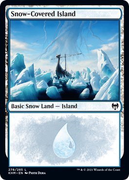 Snow-Covered Island - Foil