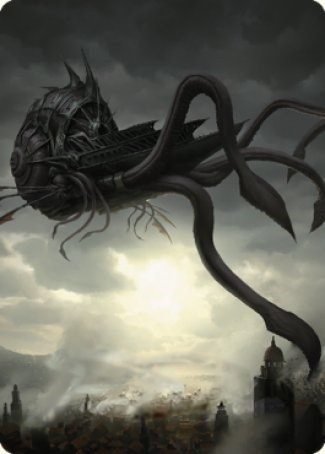 Nautiloid Ship Art Card