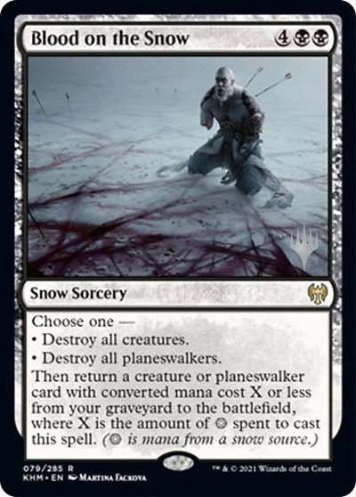 Blood on the Snow - Foil