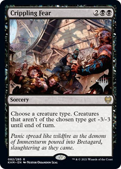 Crippling Fear - Foil