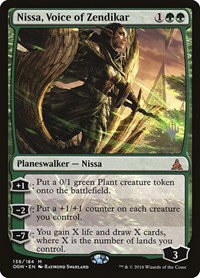 Nissa, Voice of Zendikar - Foil