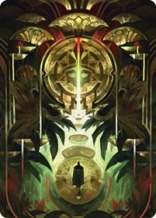Jetmir's Garden Art Card
