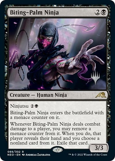 Biting-Palm Ninja - Foil