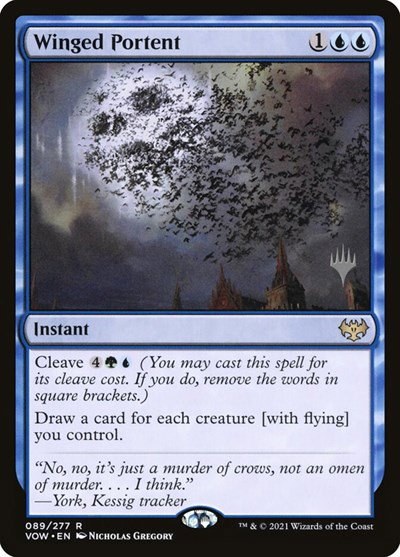 Winged Portent - Foil Winged Portent