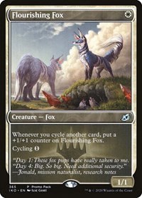 Flourishing Fox - Foil