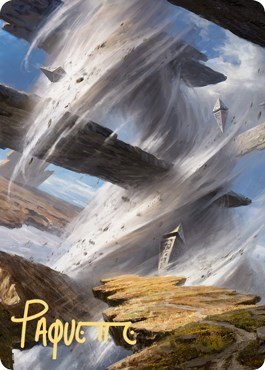 Plains Art Card - Gold Stamped Signature