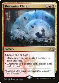 Deafening Clarion - Foil Deafening Clarion