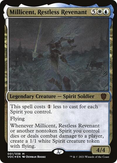 Millicent, Restless Revenant (Display Commander) - Thick Stock - Display Commander