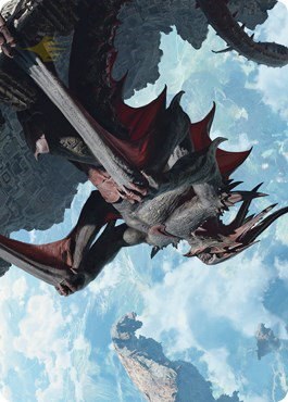 Scourge of the Skyclaves Art Card - Gold Stamped
