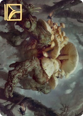 Swarm Shambler Art Card - Gold Stamped Signature