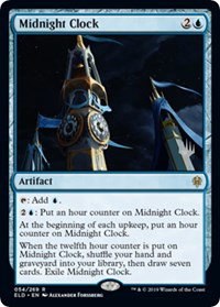 Midnight Clock - Foil Midnight Clock