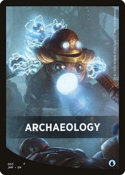 Archaeology Theme Card - Normal Archaeology Theme Card