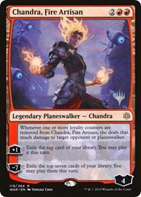 Chandra, Fire Artisan - Foil