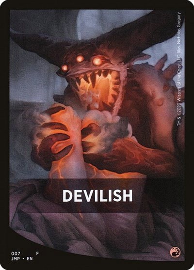 Devilish Theme Card - Normal Devilish Theme Card