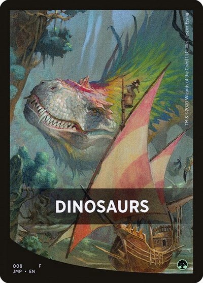 Dinosaurs Theme Card - Normal Dinosaurs Theme Card