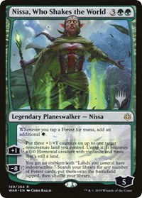 Nissa, Who Shakes the World - Foil Nissa Who Shakes The Worl