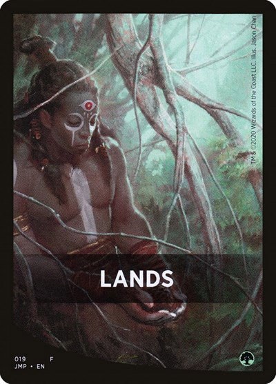 Lands Theme Card - Normal Lands Theme Card