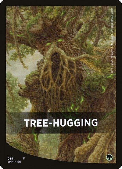 Tree-Hugging Theme Card - Normal Tree Hugging Theme Card
