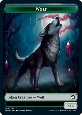Wolf Token - Normal Wolf Token