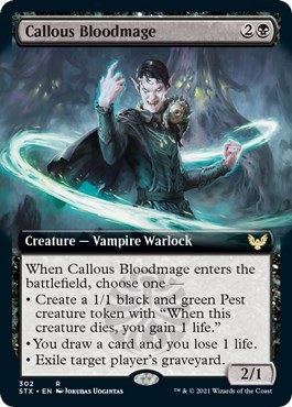 Callous Bloodmage - Foil