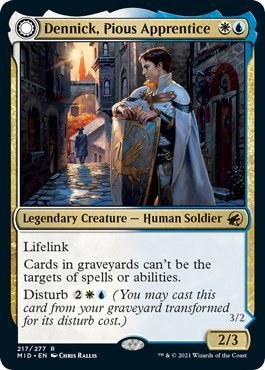 Dennick, Pious Apprentice - Foil
