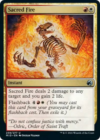 Sacred Fire - Foil