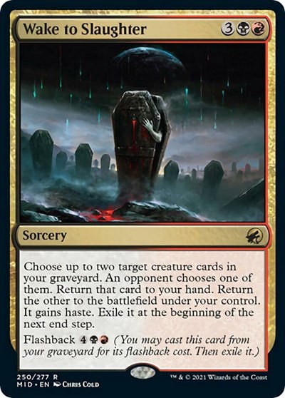 Wake to Slaughter - Foil