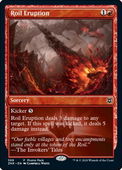 Roil Eruption - Foil