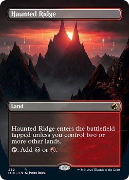 Haunted Ridge - Foil