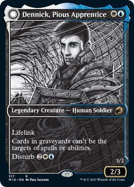 Dennick, Pious Apprentice - Foil