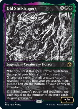 Old Stickfingers - Foil