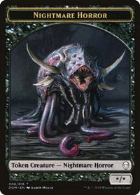 Nightmare Horror Token - Normal Nightmare Horror Token