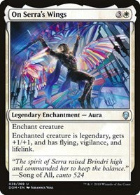 On Serra's Wings - Foil