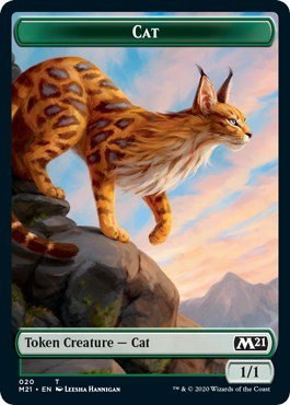 Cat (020) // Soldier Double-Sided Token