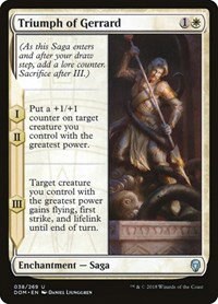 Triumph of Gerrard - Foil