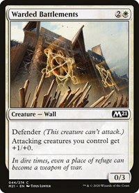 Warded Battlements - Foil