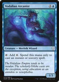 Vodalian Arcanist - Foil