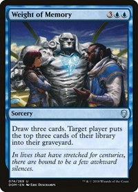 Weight of Memory - Foil