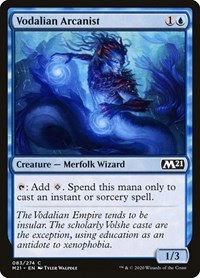 Vodalian Arcanist - Foil
