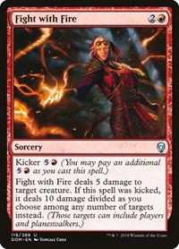 Fight with Fire - Foil