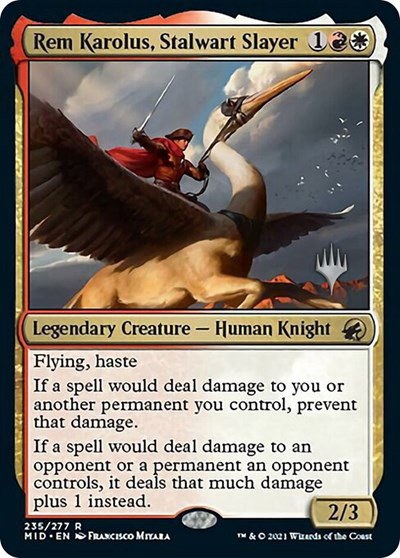 Rem Karolus, Stalwart Slayer - Foil