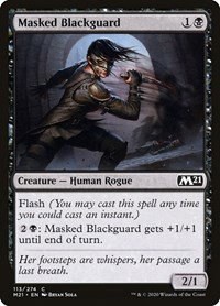 Masked Blackguard - Foil