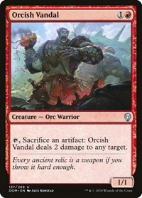 Orcish Vandal - Foil